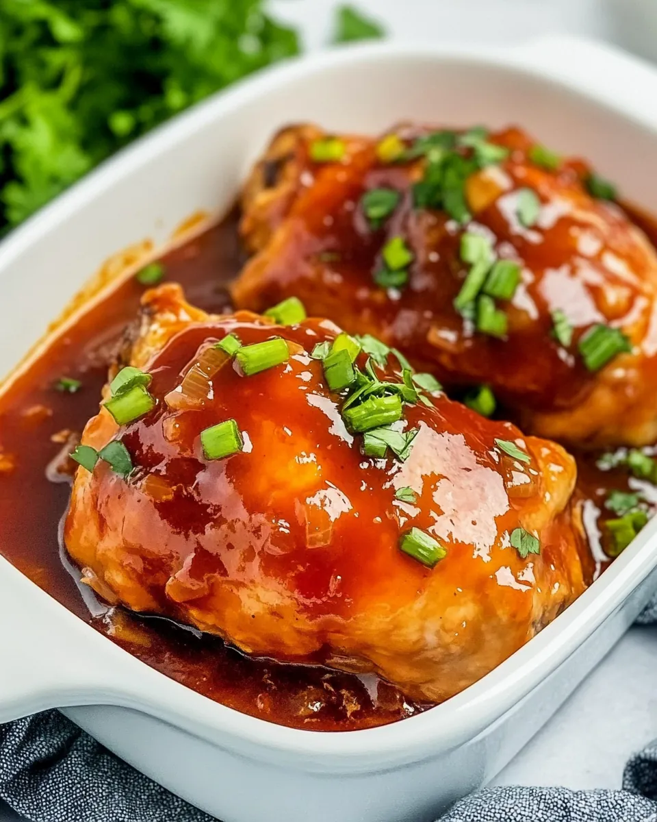 Baked Catalina Chicken