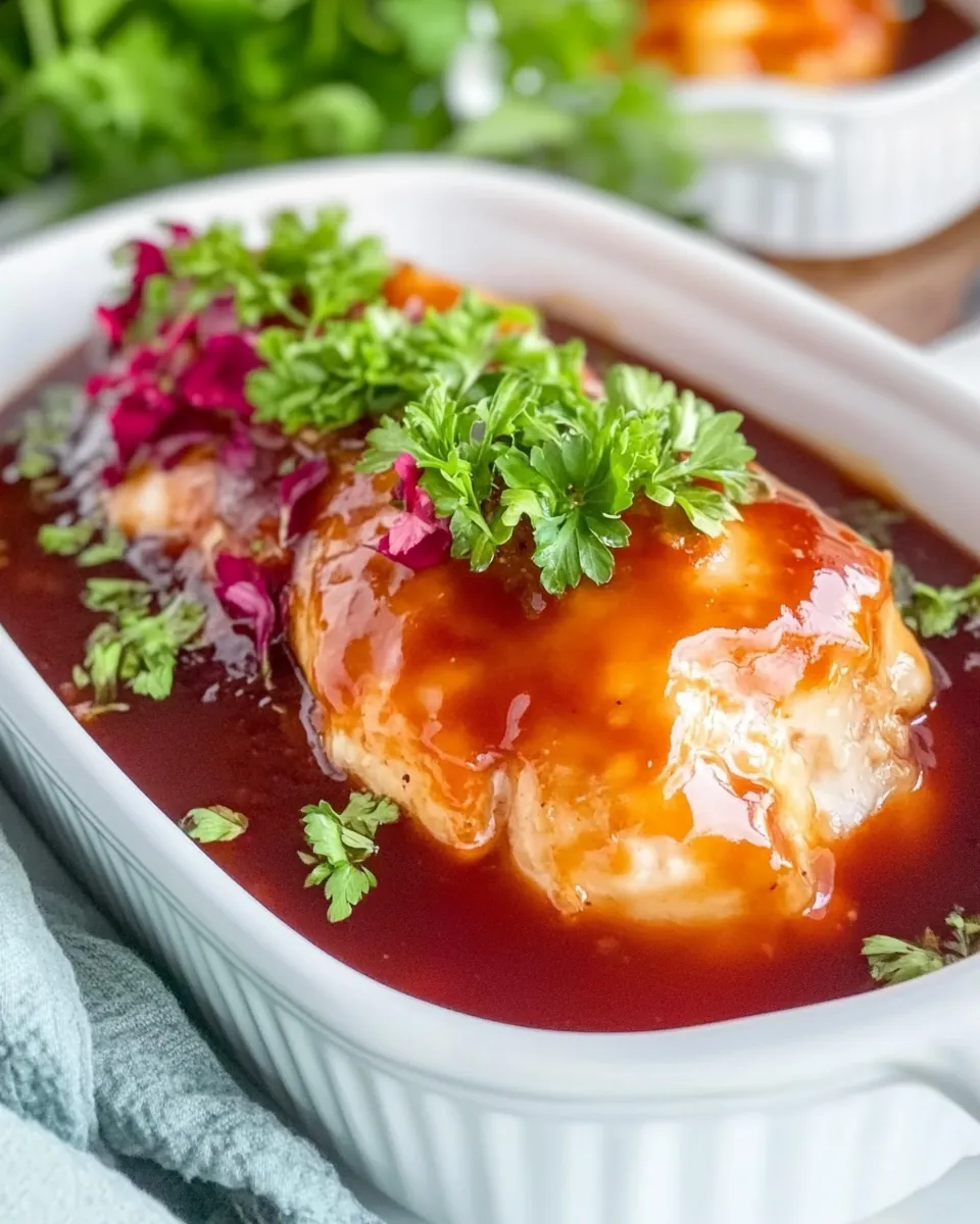 Baked Catalina Chicken