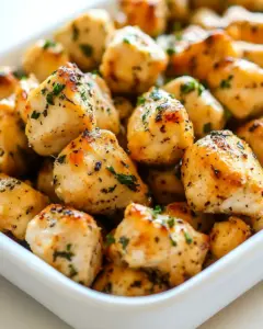Baked Chicken Bites