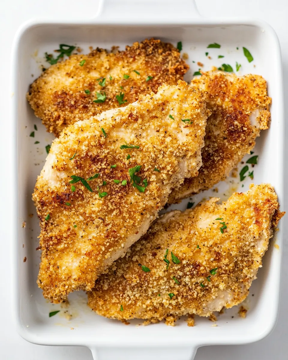 Baked Chicken Cutlets
