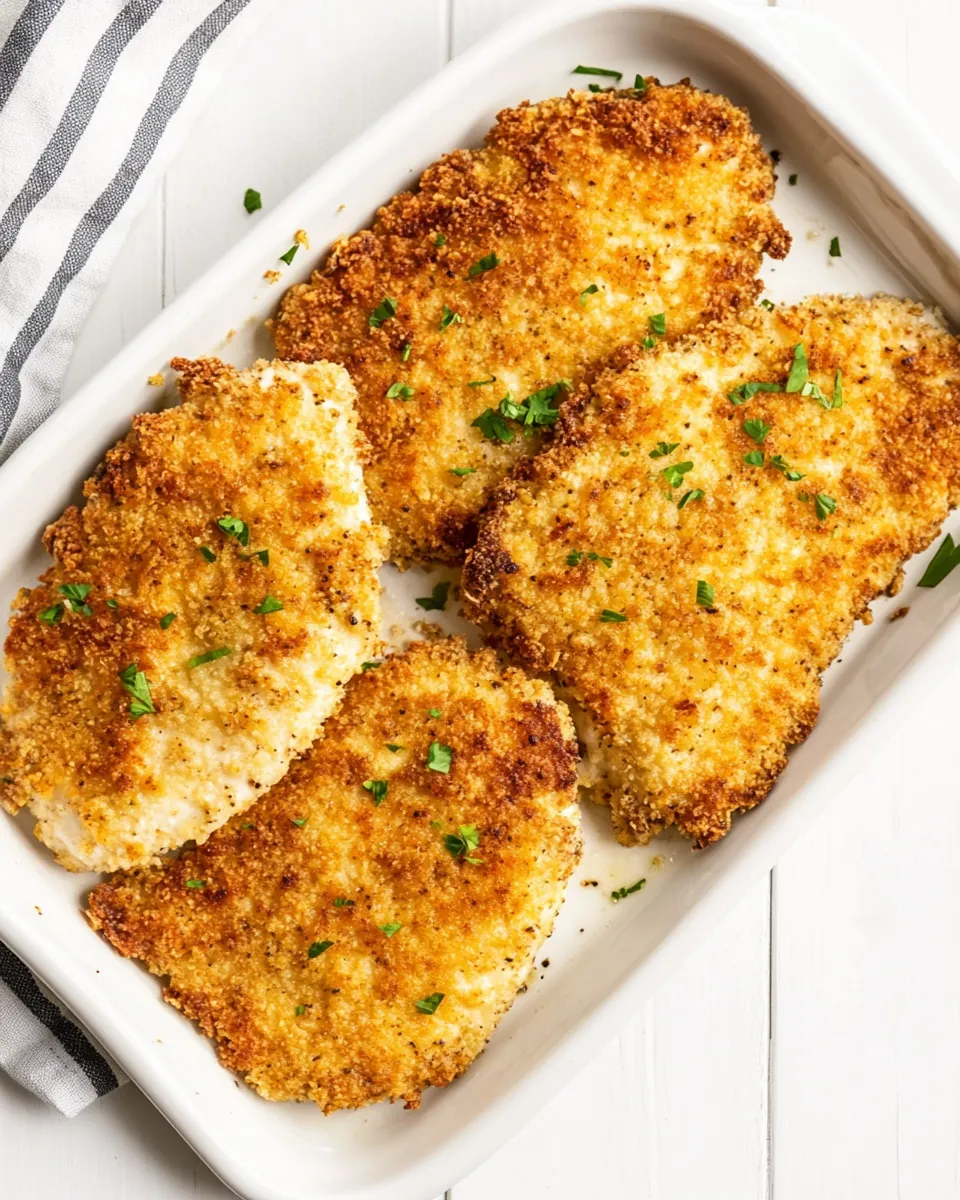 Baked Chicken Cutlets