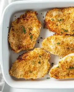Baked Chicken Cutlets