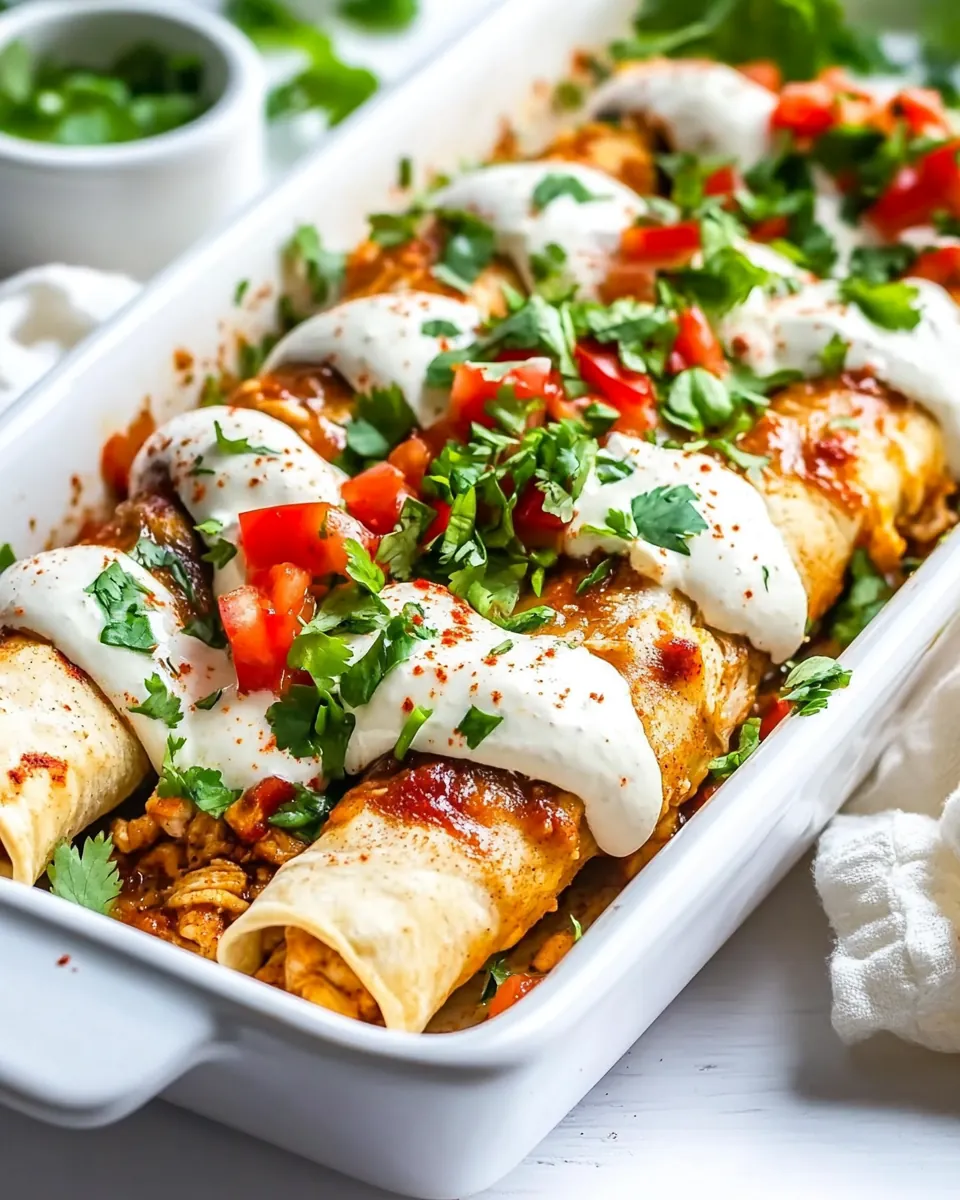 Baked Chicken Fajita Taquitos
