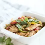 Baked Chicken Fajitas