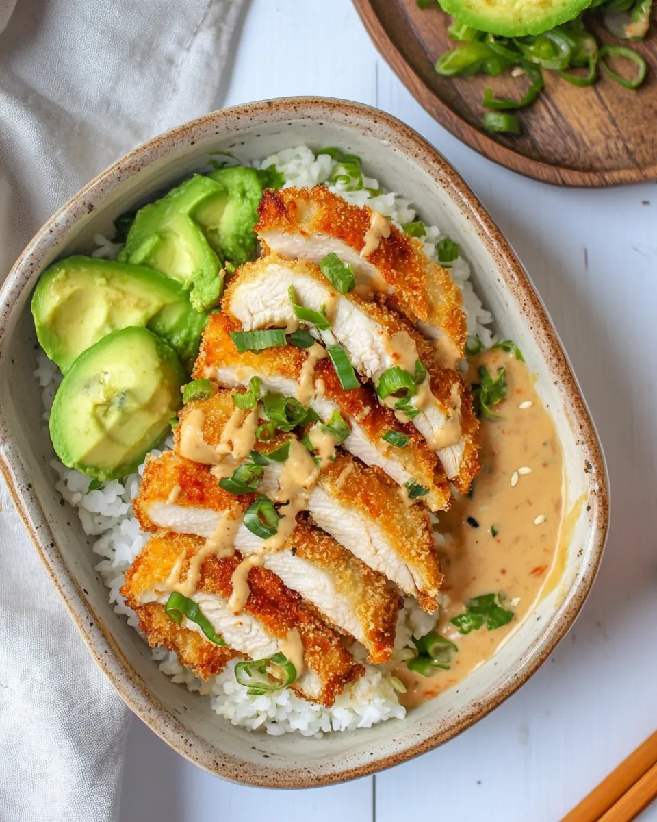 Baked Chicken Katsu