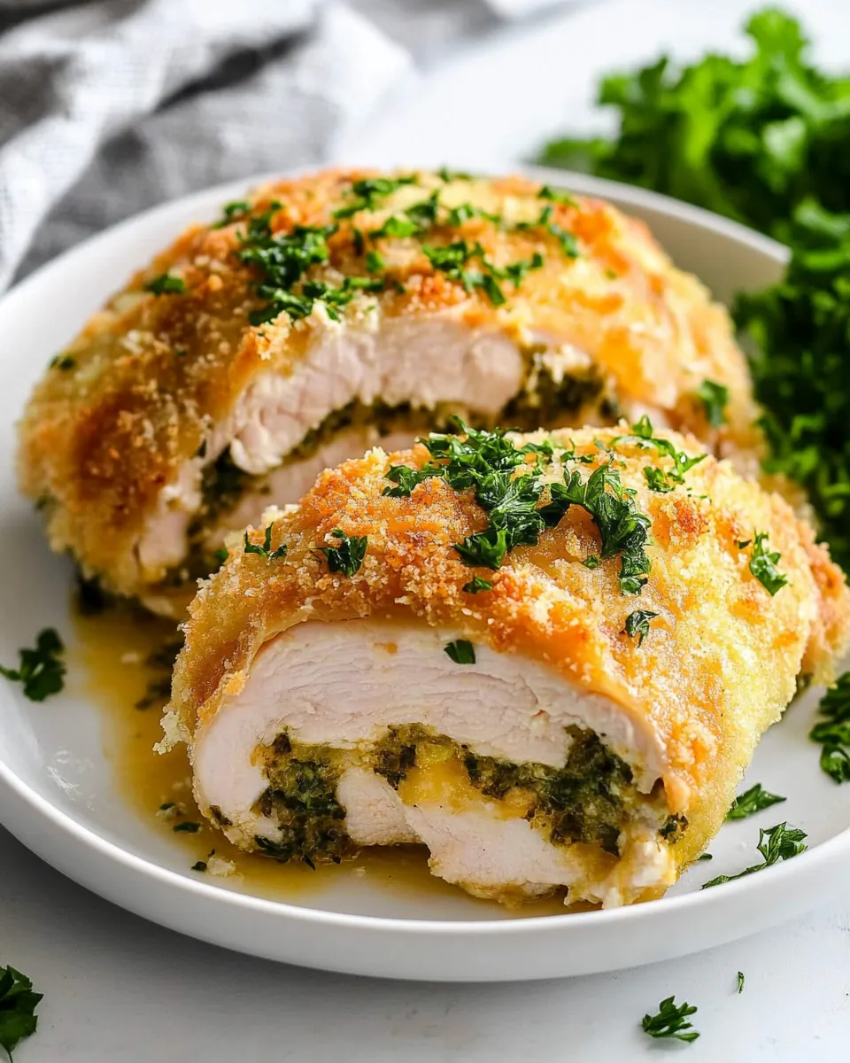 Baked Chicken Kiev