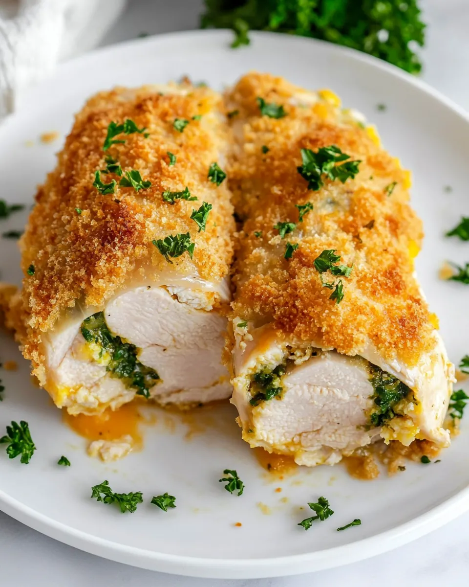 Baked Chicken Kiev