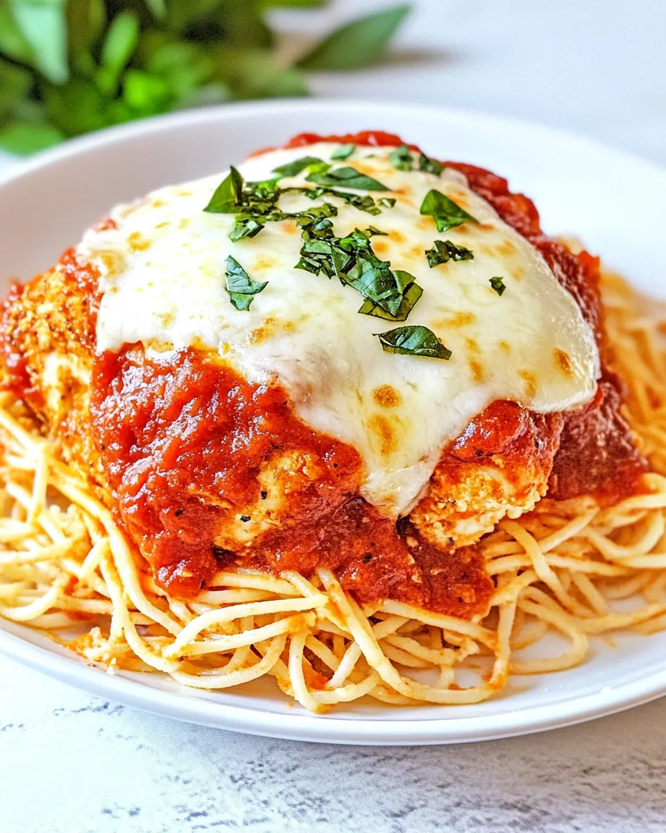 Baked Chicken Parmesan