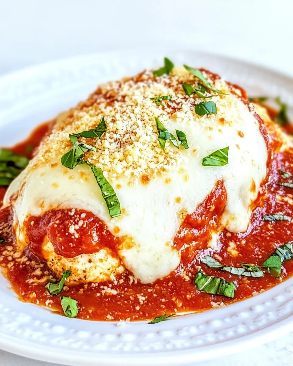 Baked Chicken Parmesan