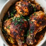Baked Chicken Quarters