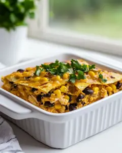 Baked Chicken Quesadilla Casserole