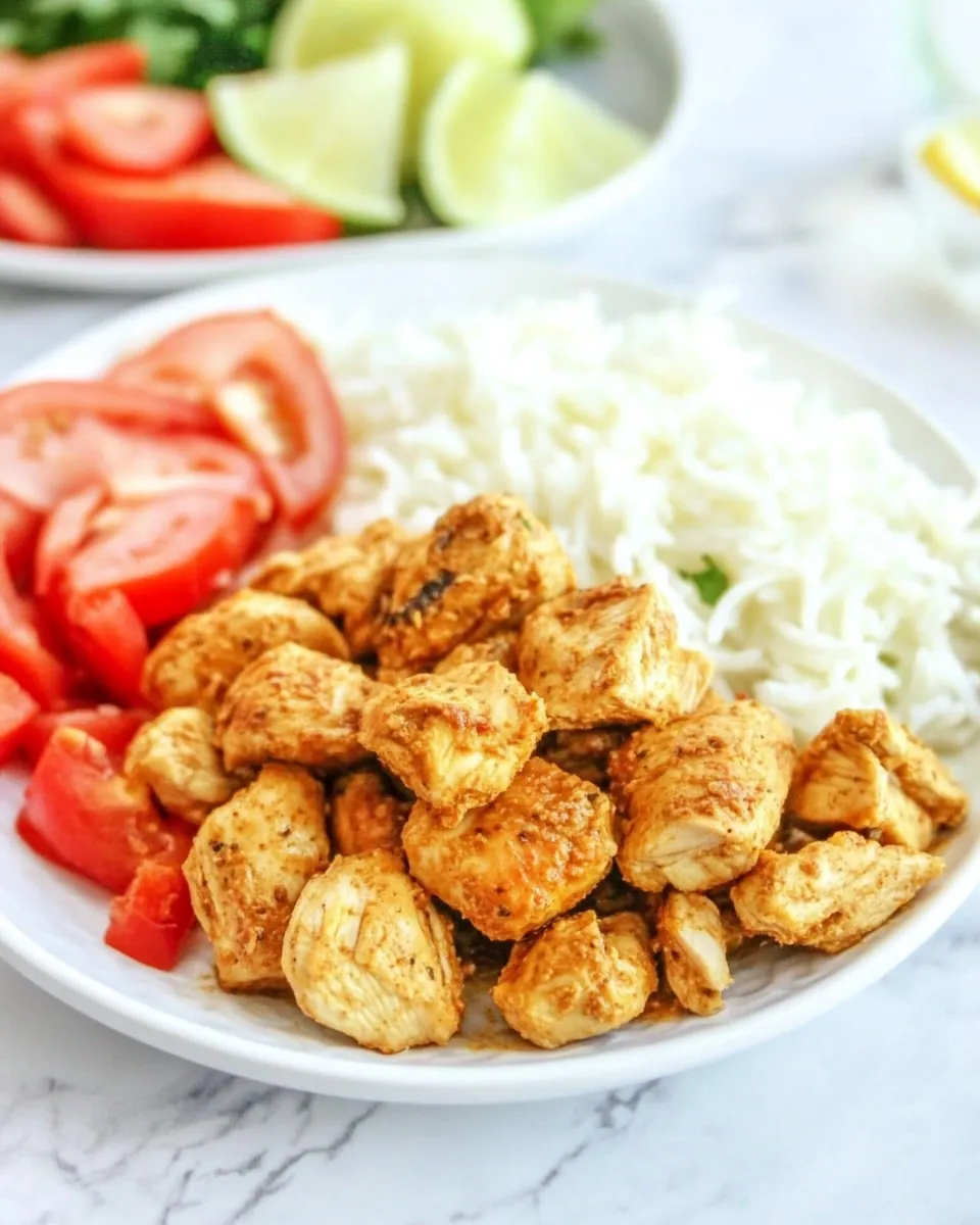Baked Chicken Shawarma Bites
