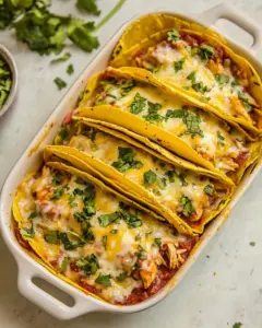 Baked Chicken Tacos