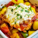 Baked Chicken and Peppers