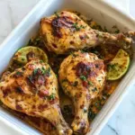 Baked Chicken with Dijon and Lime