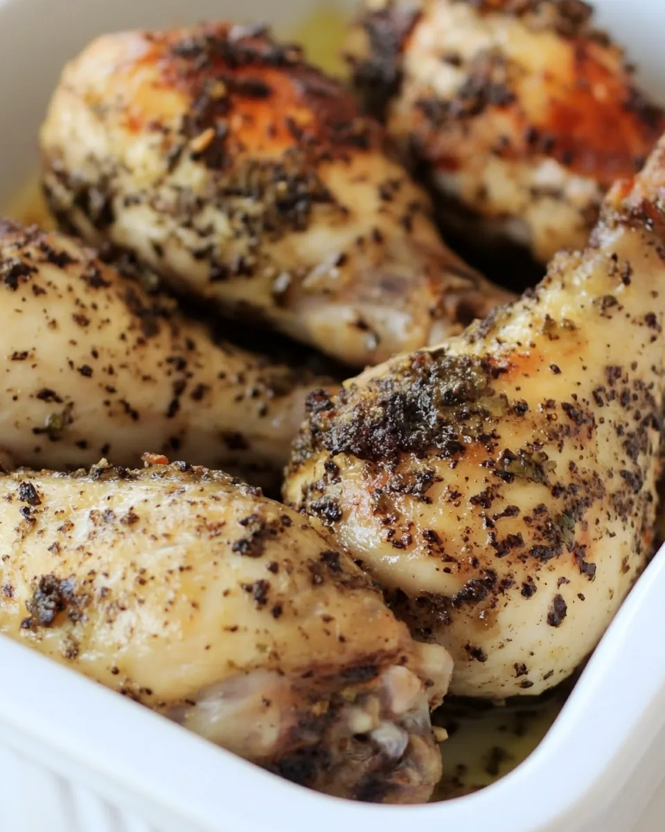Baked Chimichurri Chicken Drumsticks