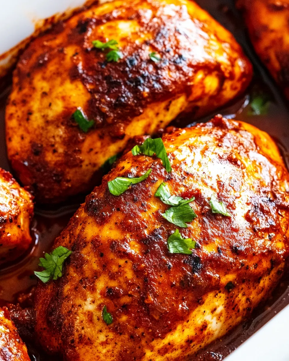 Baked Chipotle Chicken
