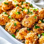 Baked Coconut Cashew Chicken Bites