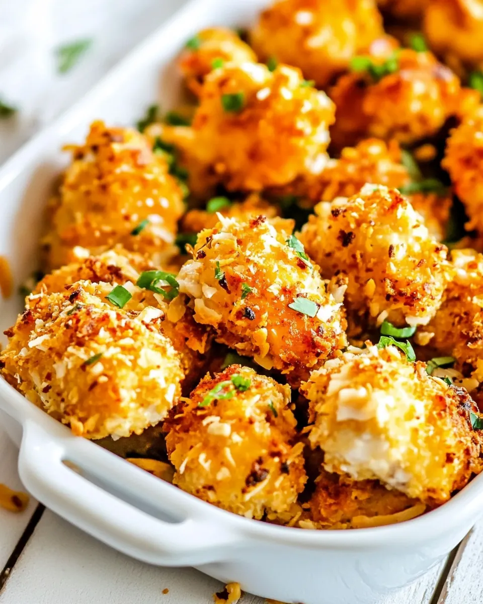 Baked Coconut Cashew Chicken Bites