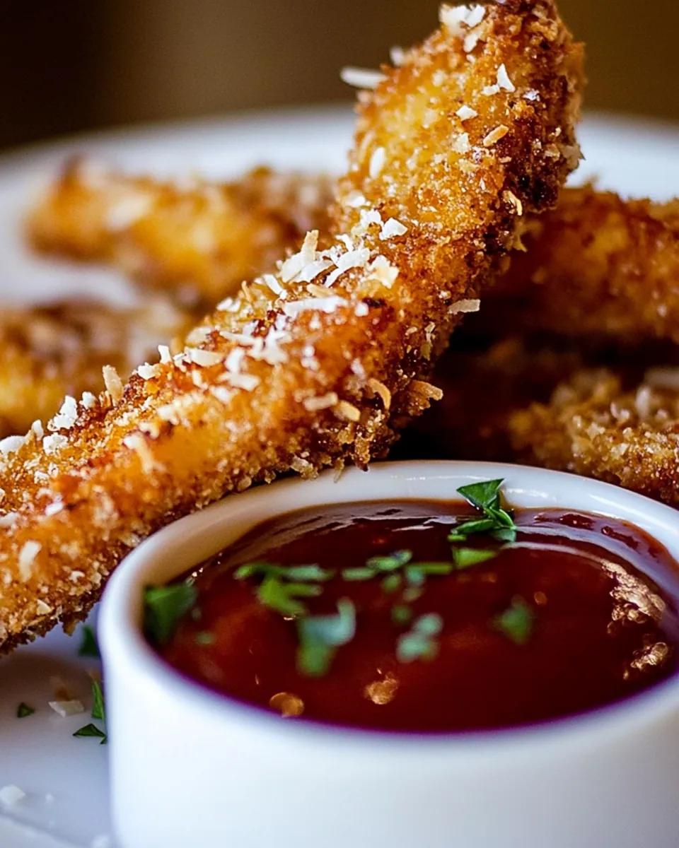 Baked Coconut Chicken Strips