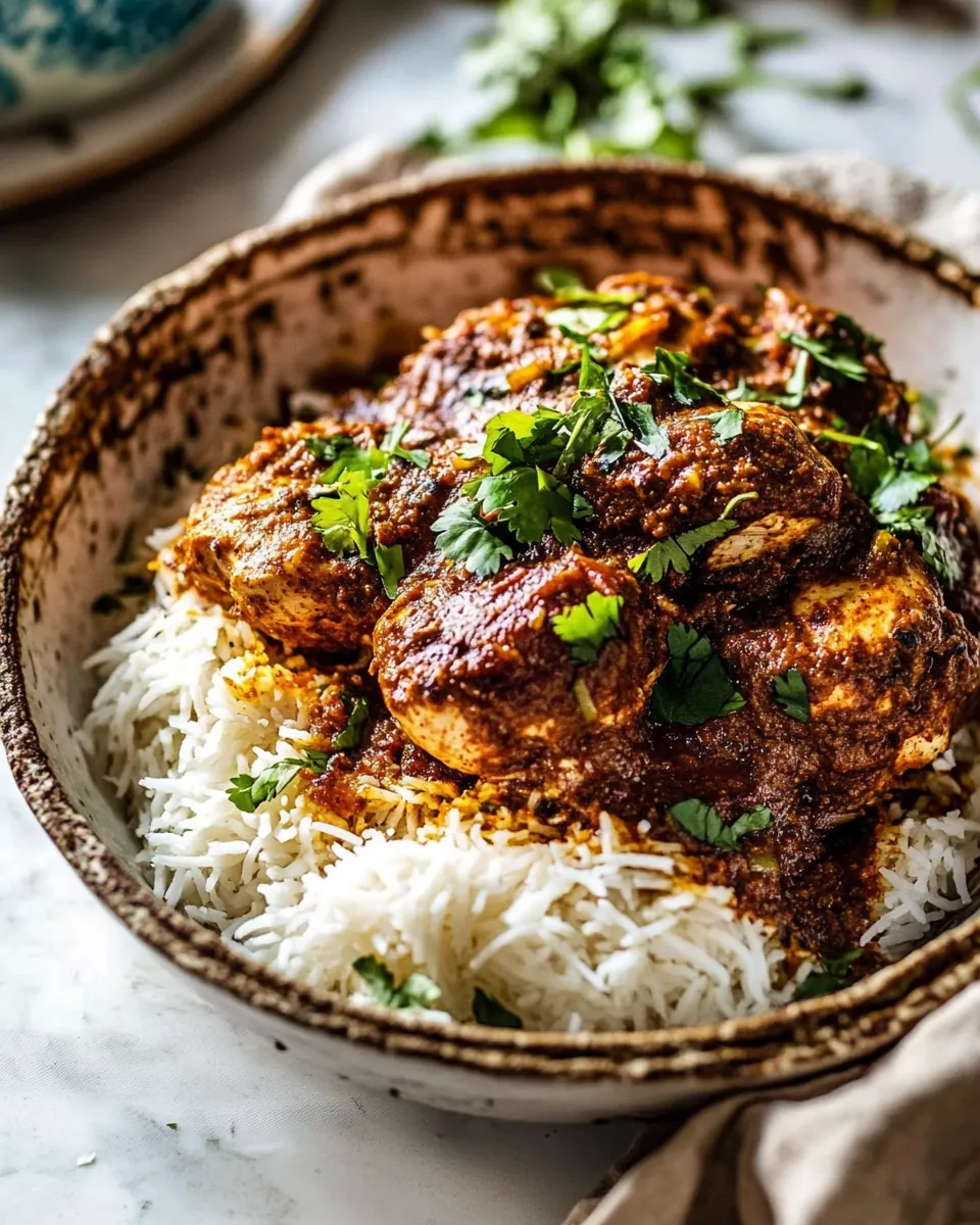 Baked Coconut Chicken Tikka Masala