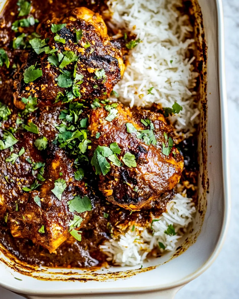 Baked Coconut Chicken Tikka Masala