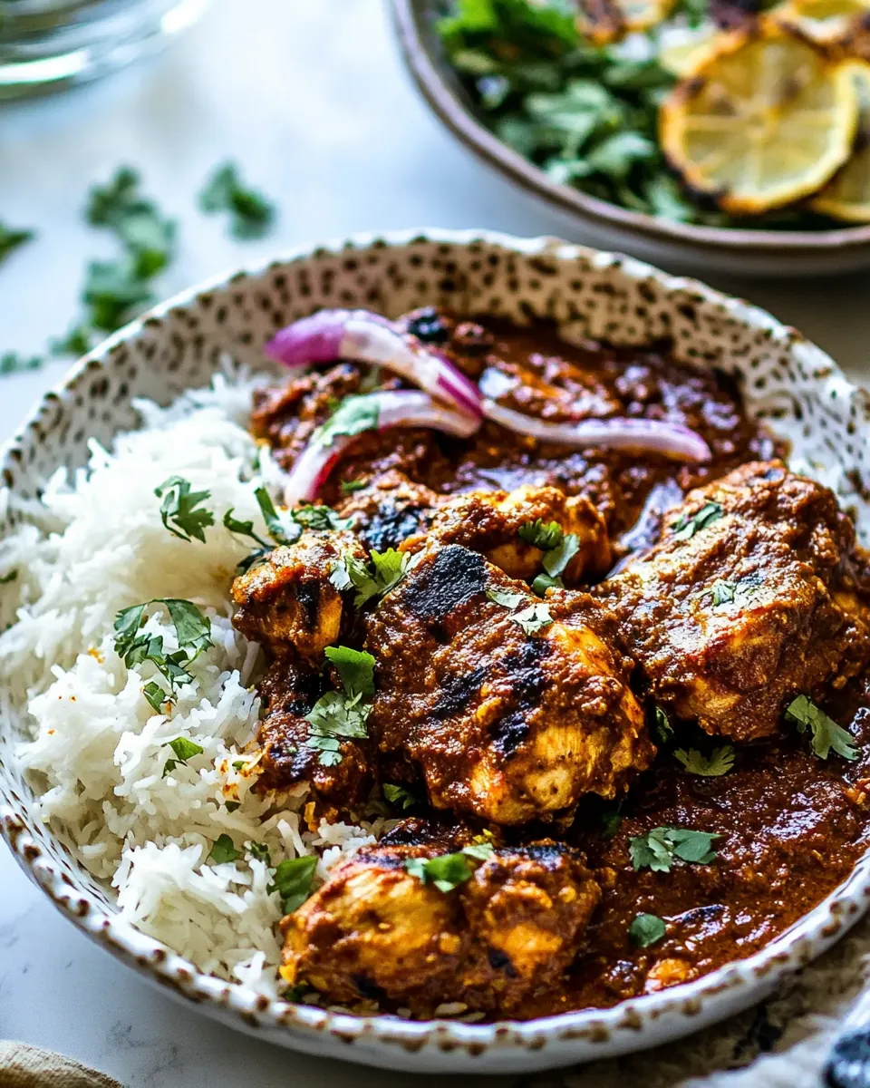 Baked Coconut Chicken Tikka Masala