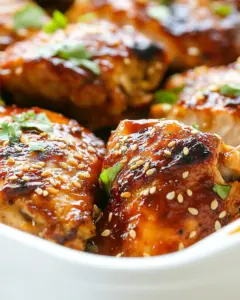 Baked Hoisin Chicken