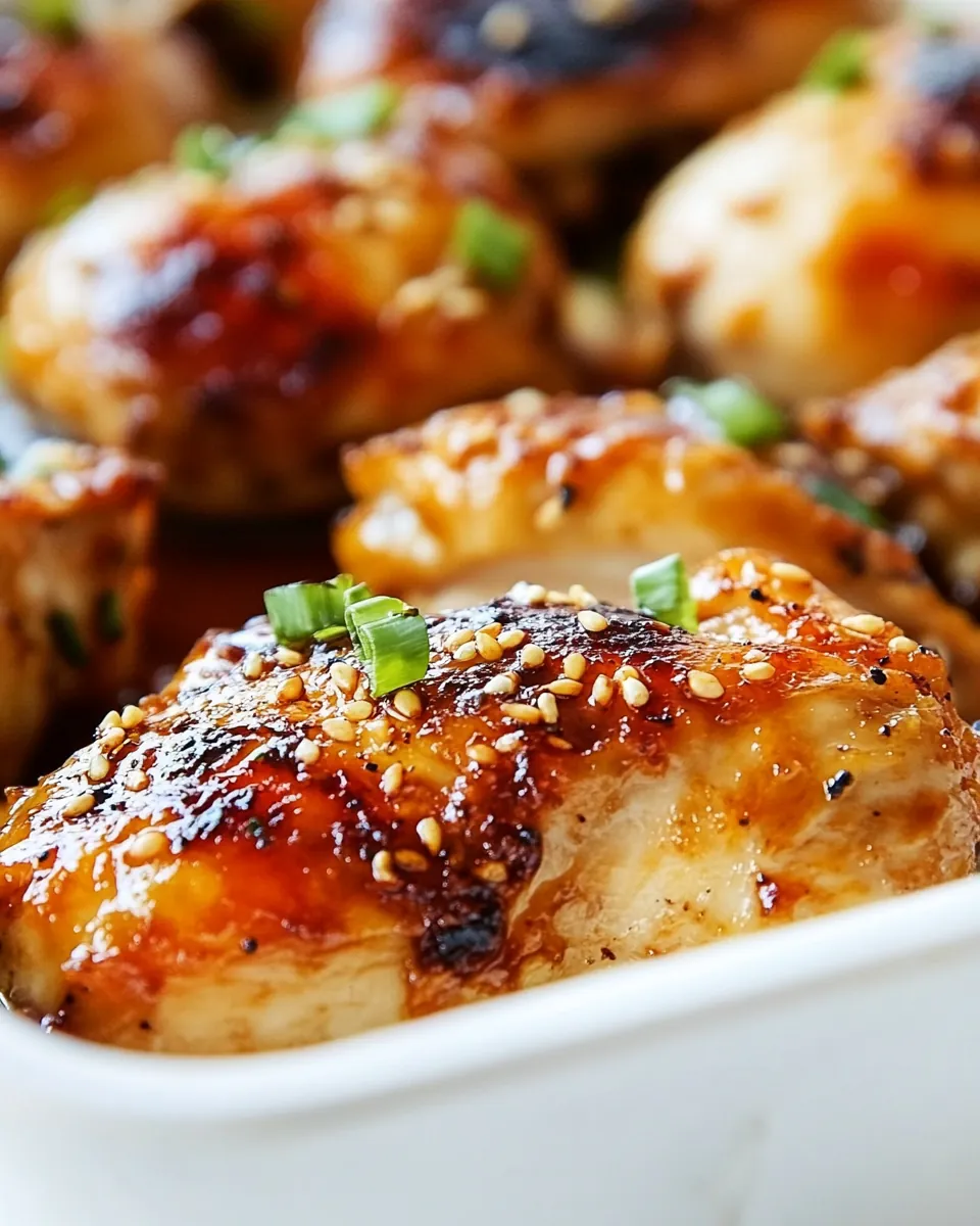 Baked Hoisin Chicken