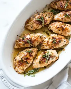 Baked Honey Mustard Chicken Tenderloins