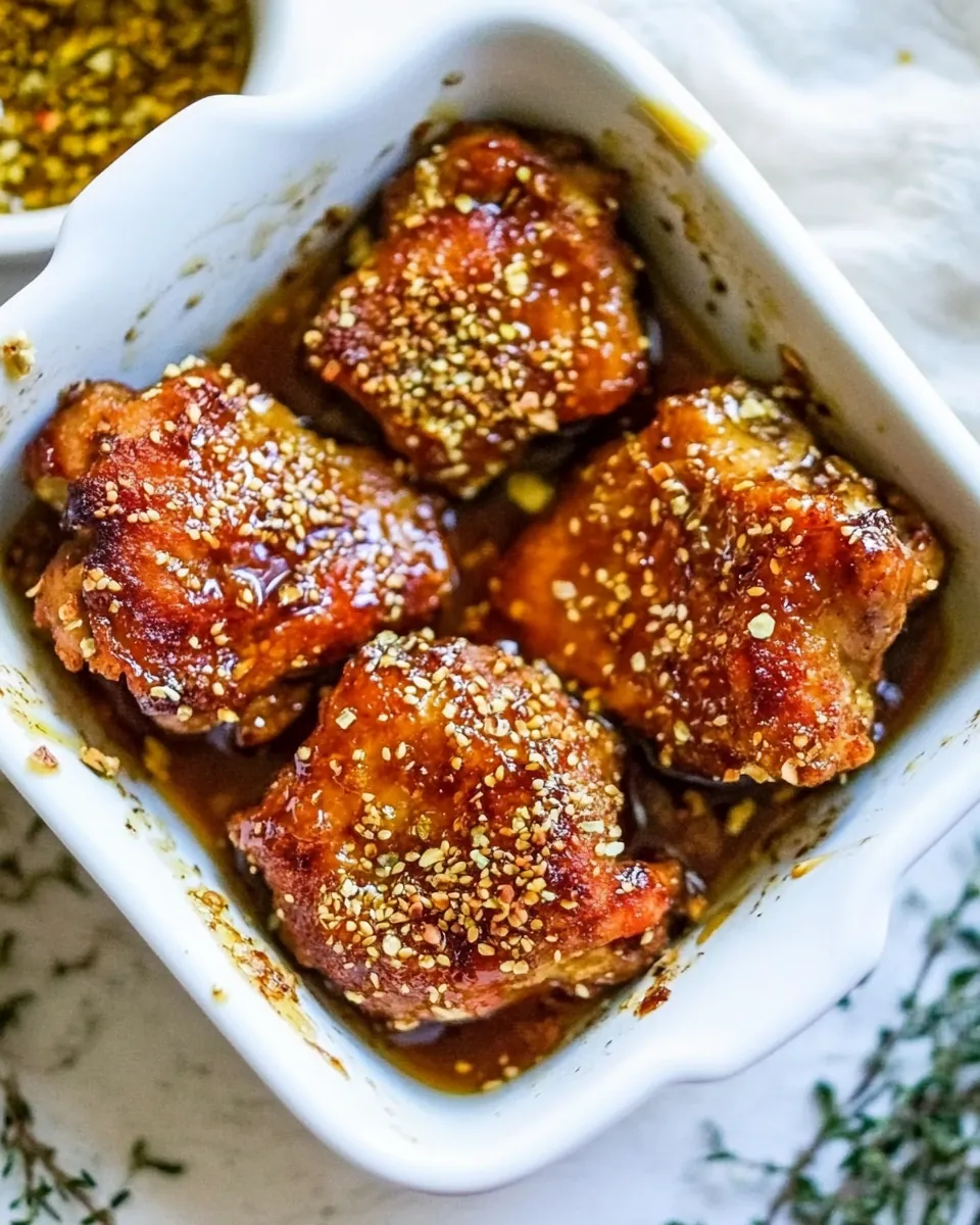 Baked Hot Honey Chicken