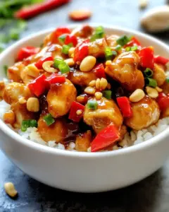 Baked Kung Pao Chicken