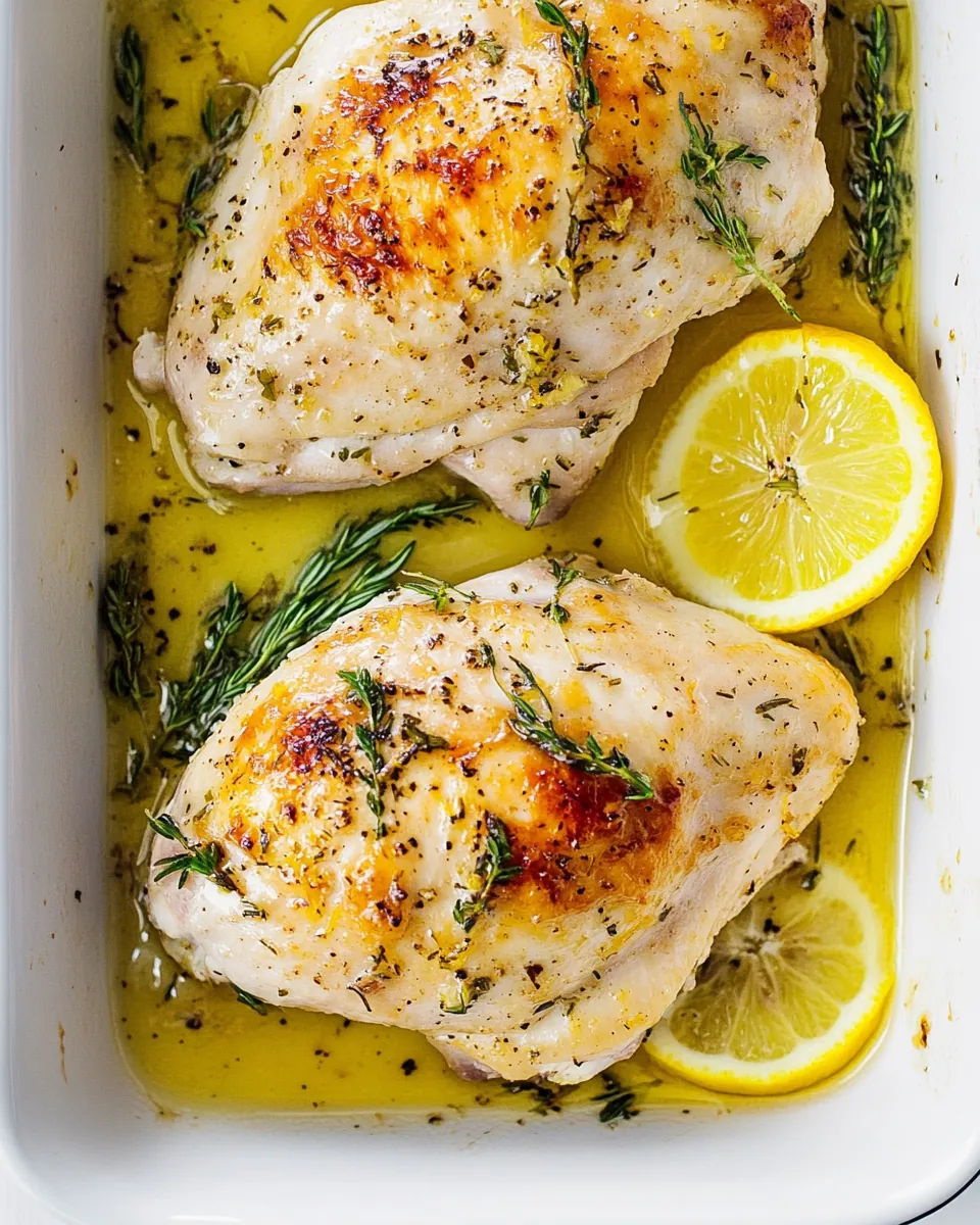 Baked Lemon Chicken