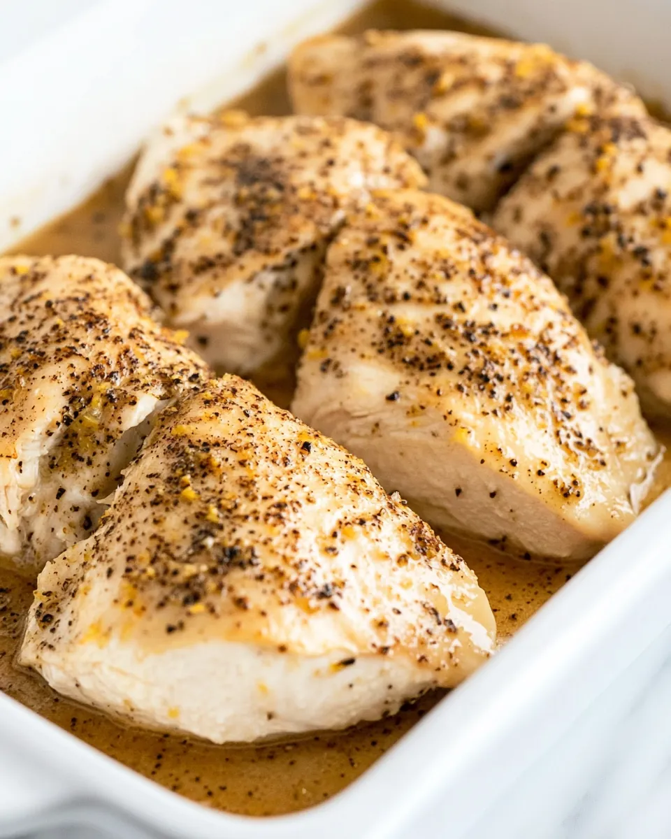 Baked Lemon Pepper Chicken