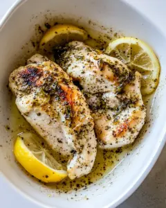 Baked Lemon Pepper Chicken