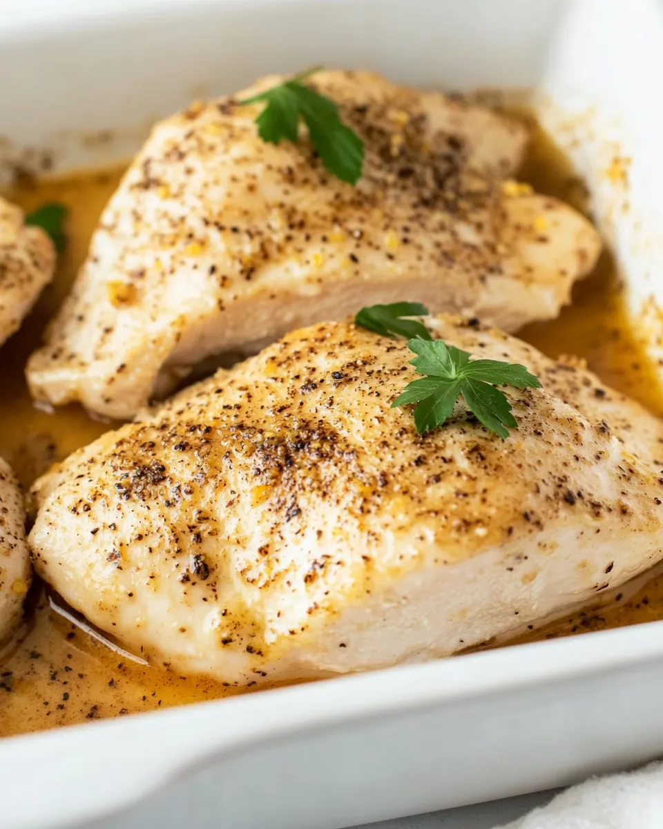 Baked Lemon Pepper Chicken