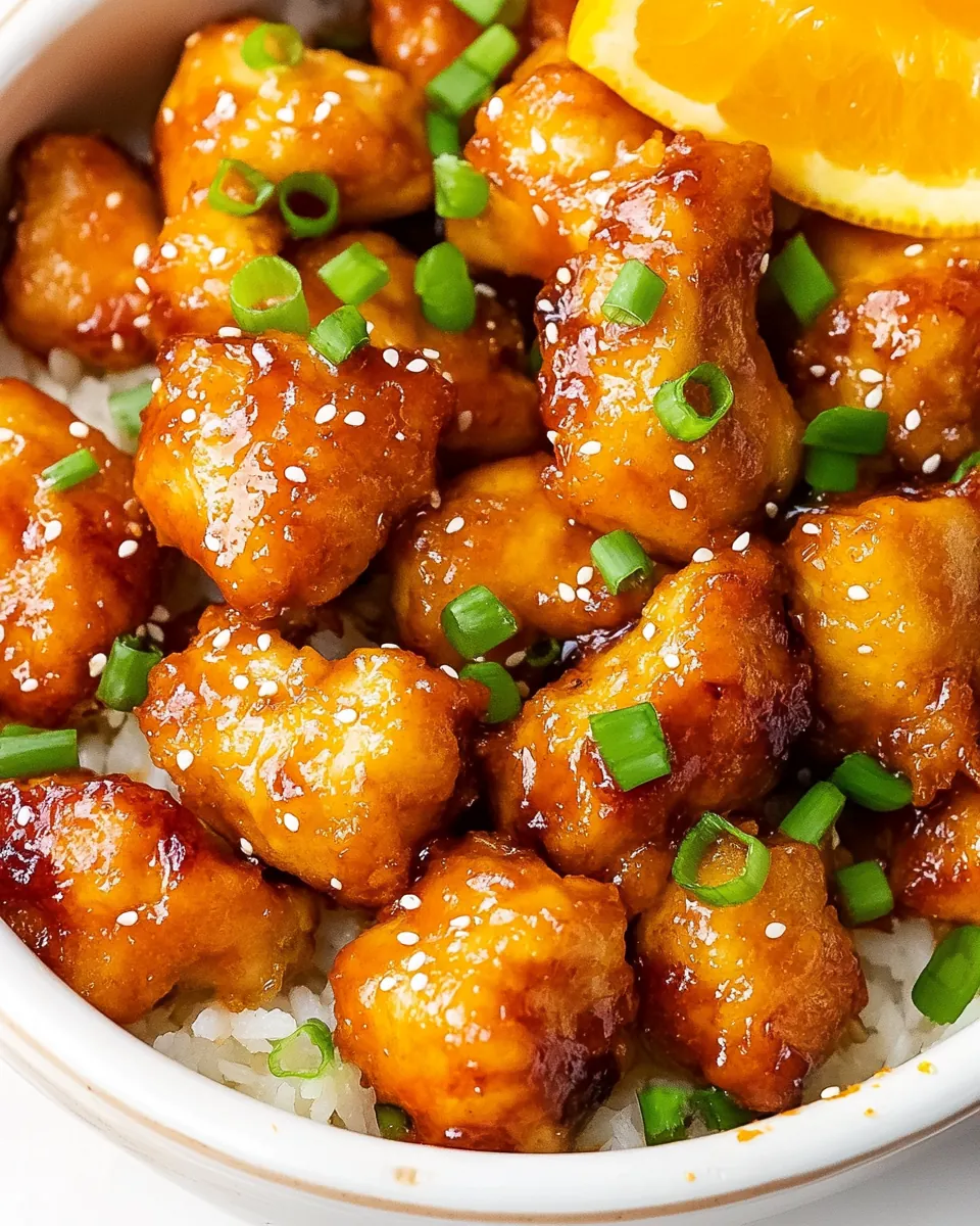 Baked Orange Chicken