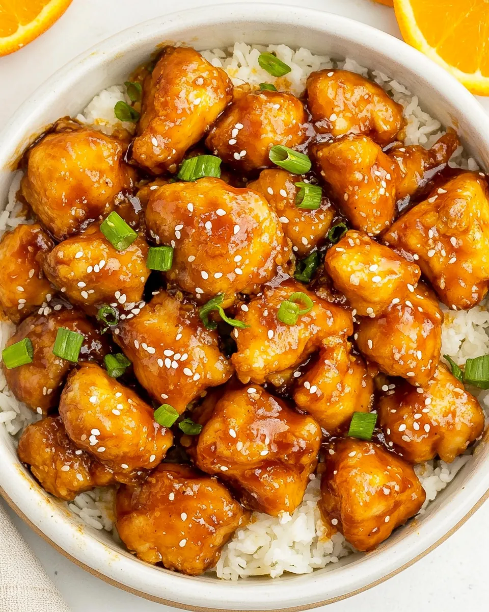 Baked Orange Chicken