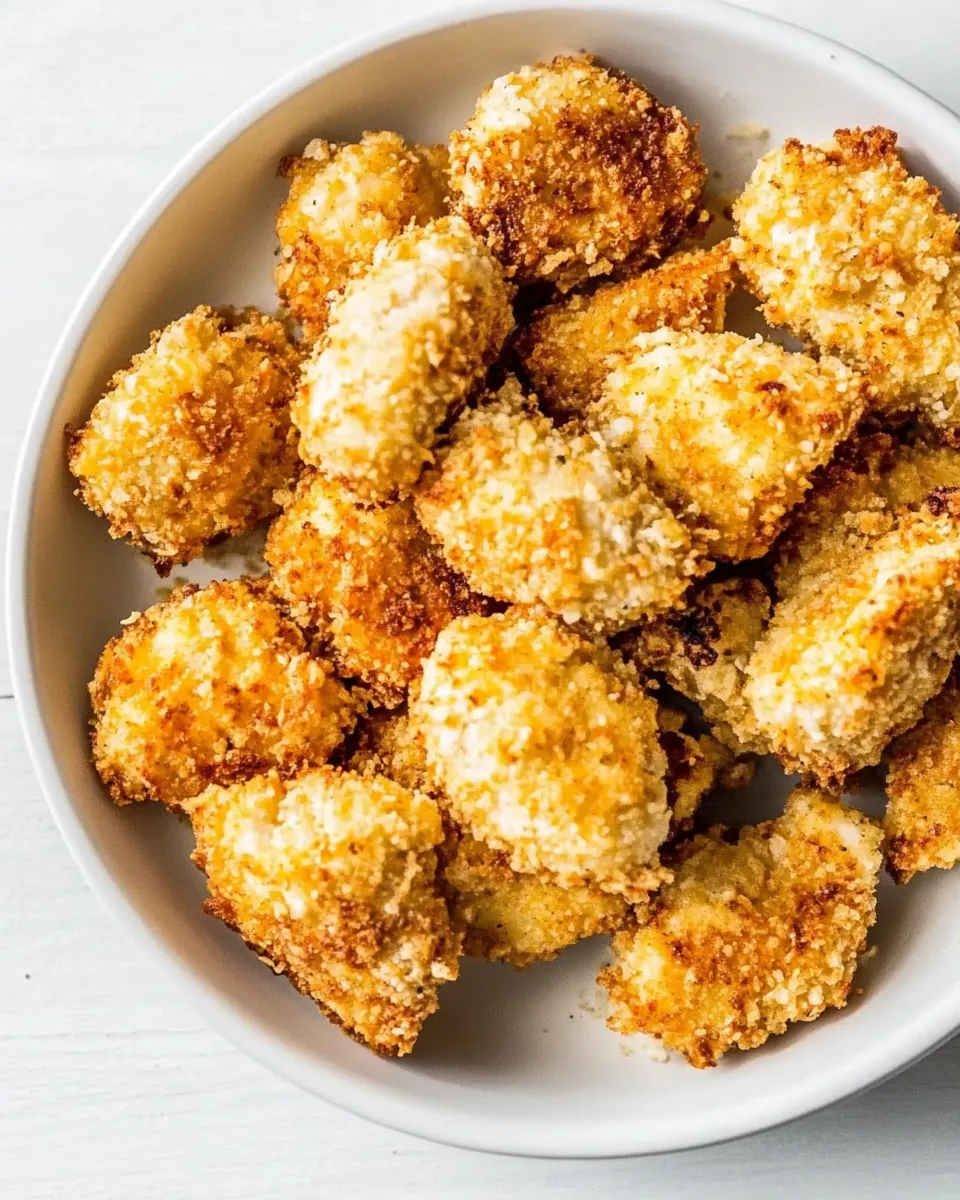 Baked Parmesan Chicken Nuggets