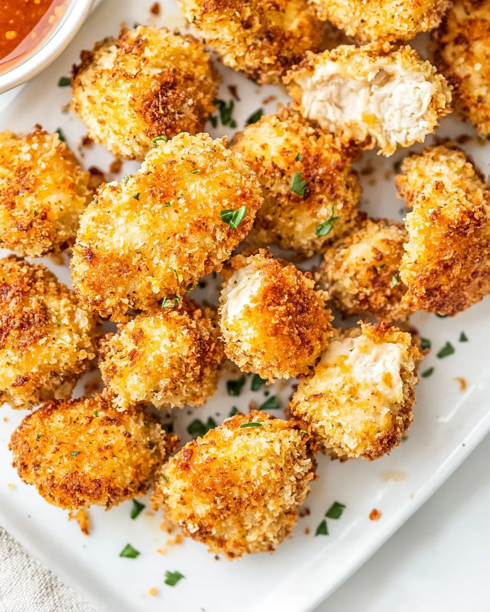 Baked Parmesan Chicken Nuggets
