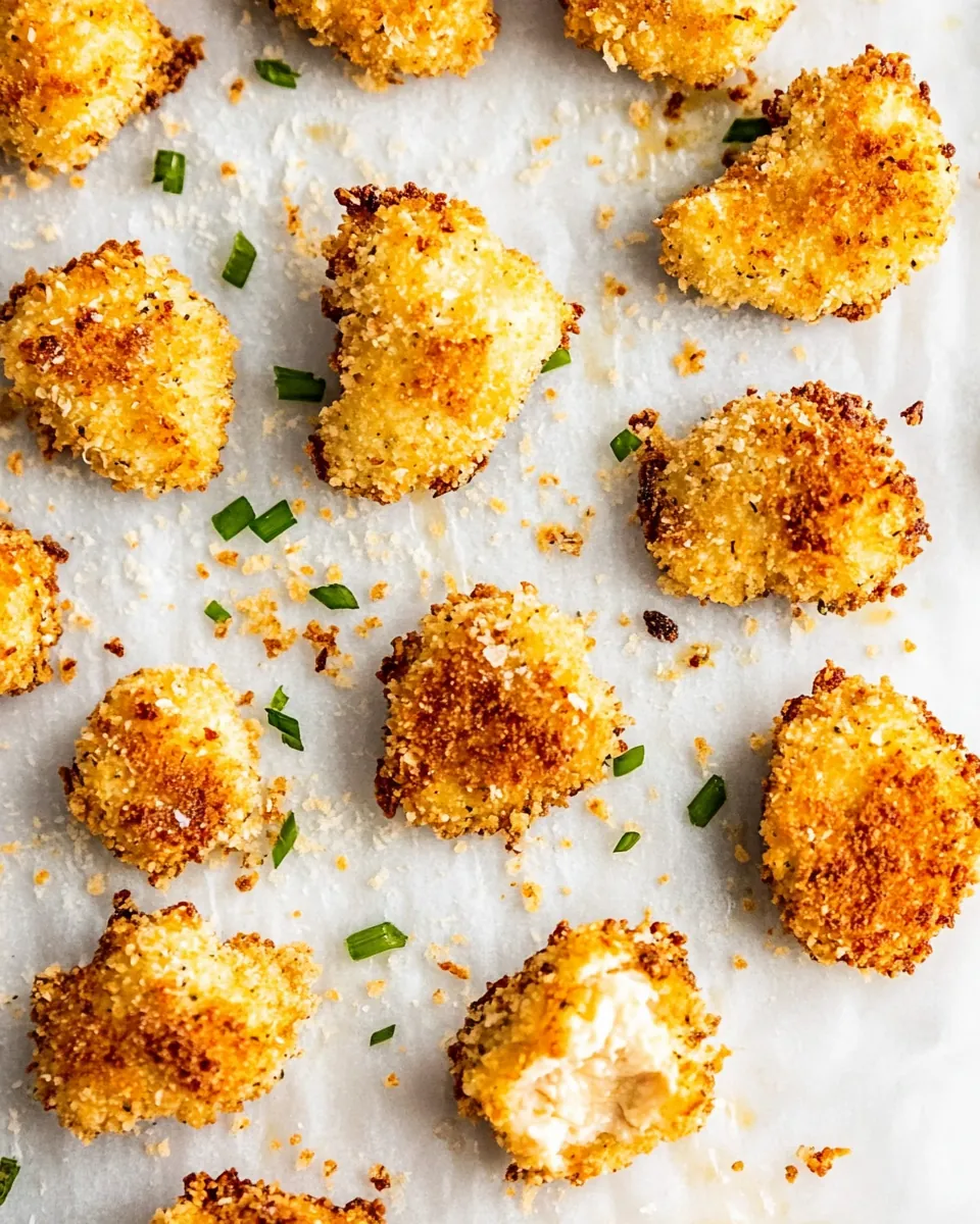 Baked Parmesan Chicken Nuggets