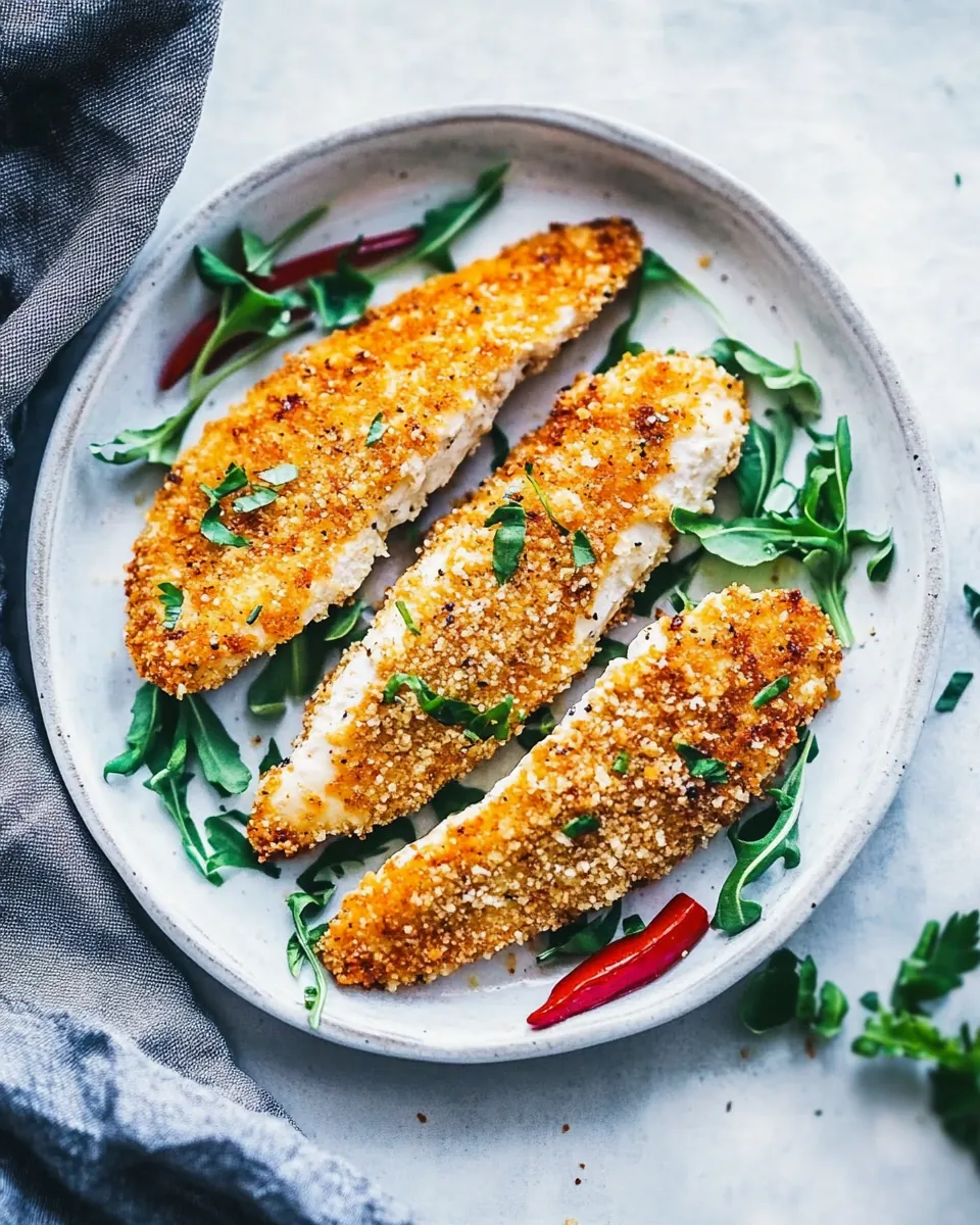 Baked Parmesan Chicken Tenders