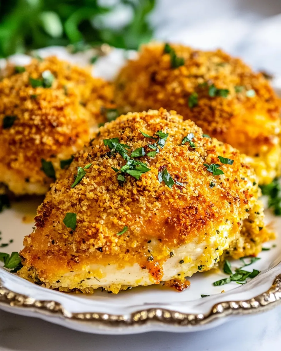 Baked Parmesan Crusted Chicken
