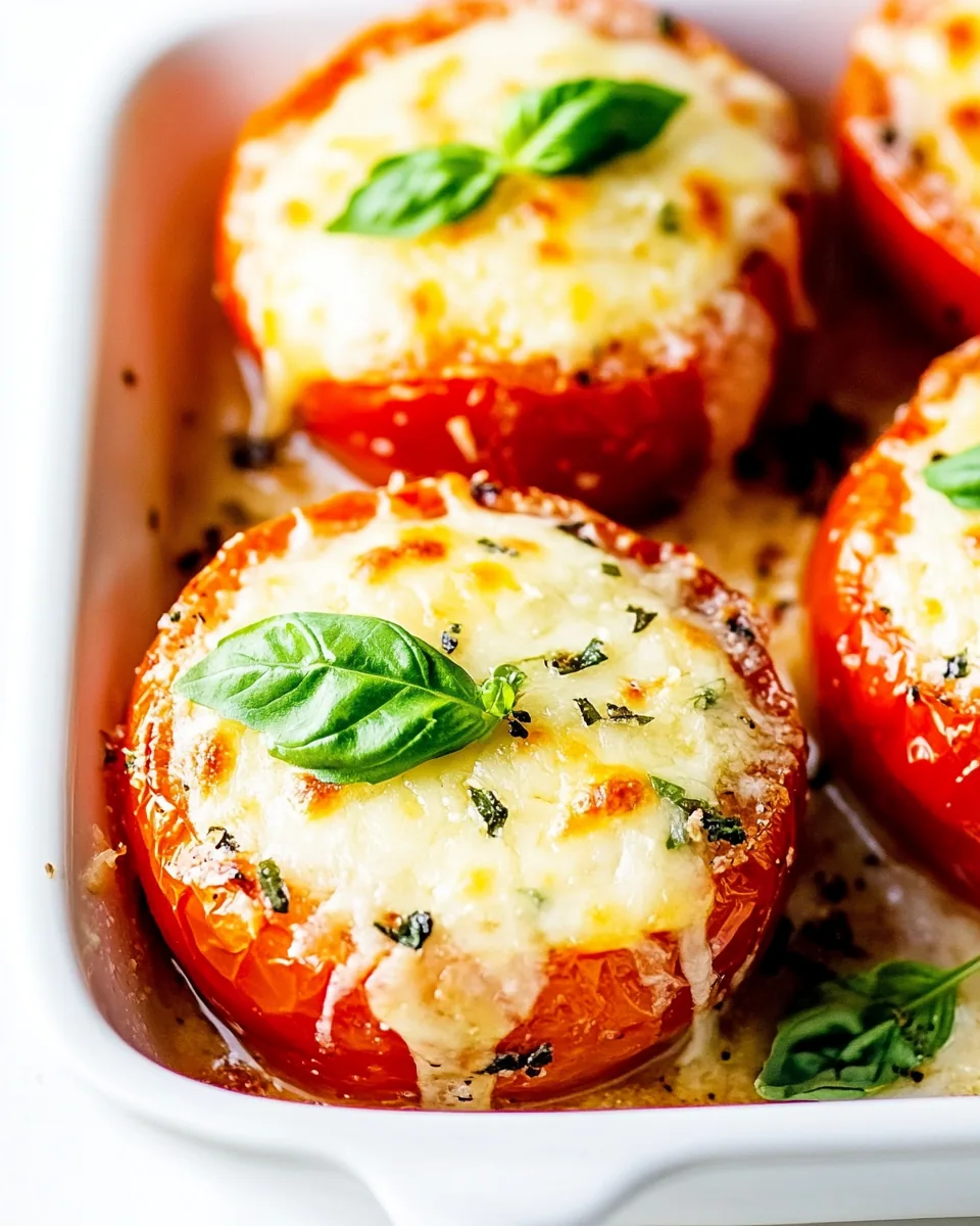 Baked Parmesan Tomatoes