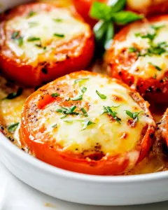 Baked Parmesan Tomatoes
