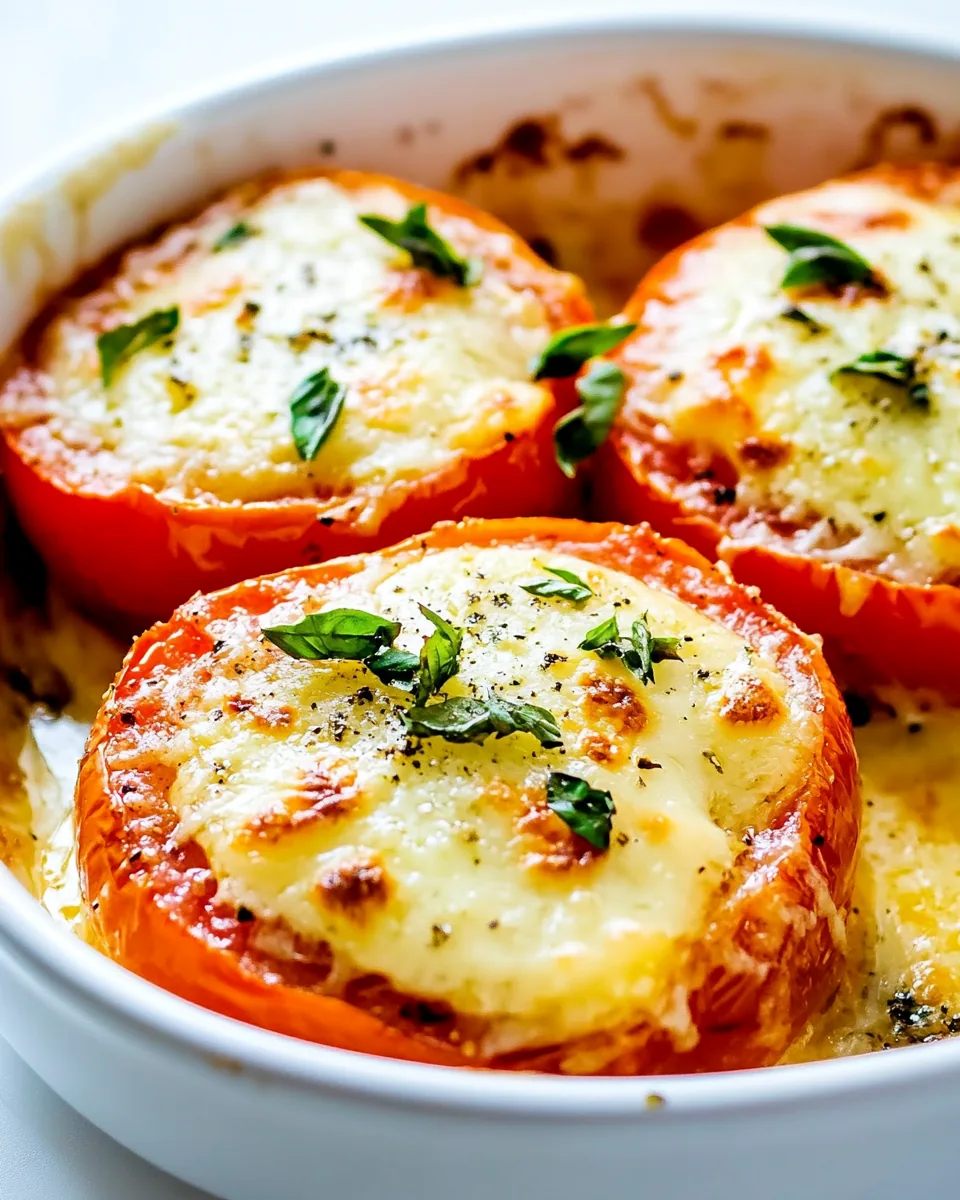 Baked Parmesan Tomatoes