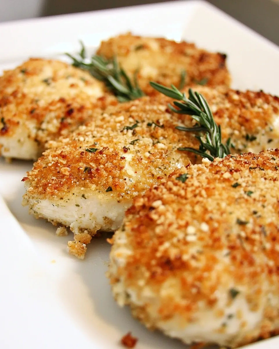 Baked Parmesan and Herb Chicken