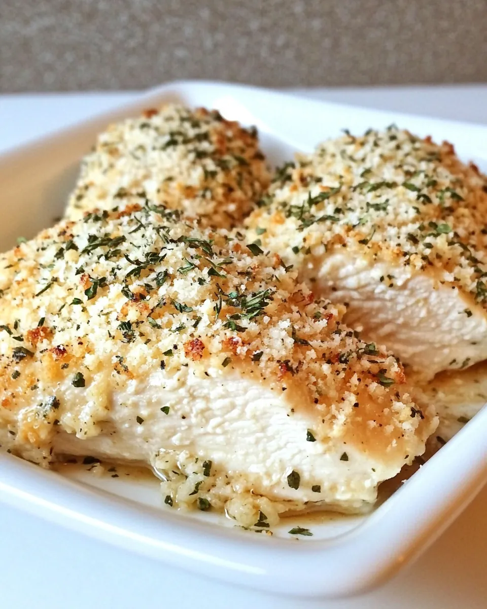 Baked Parmesan and Herb Chicken