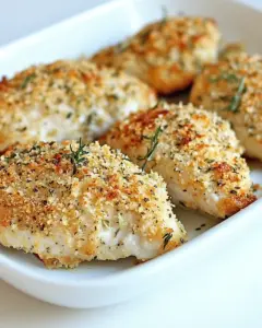Baked Parmesan and Herb Chicken