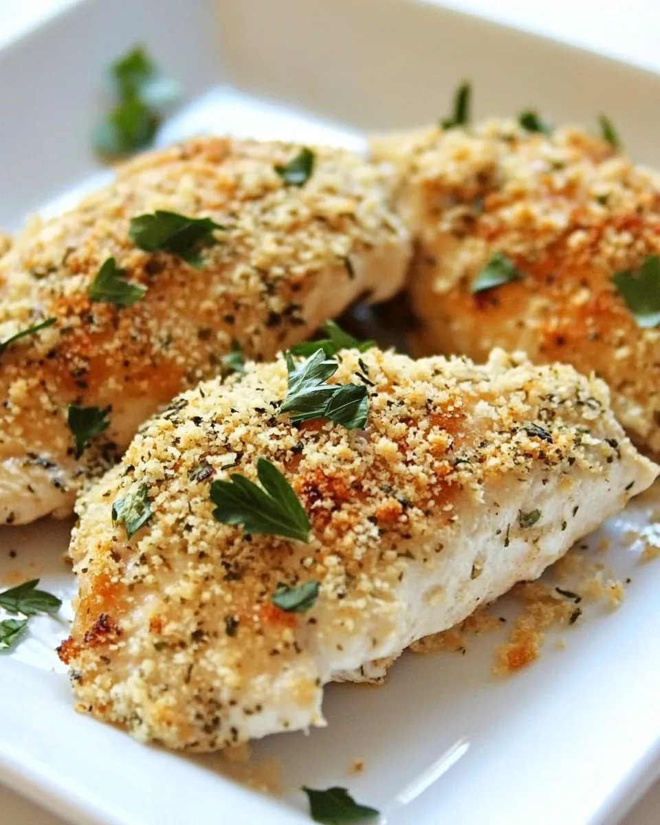 Baked Parmesan and Herb Chicken